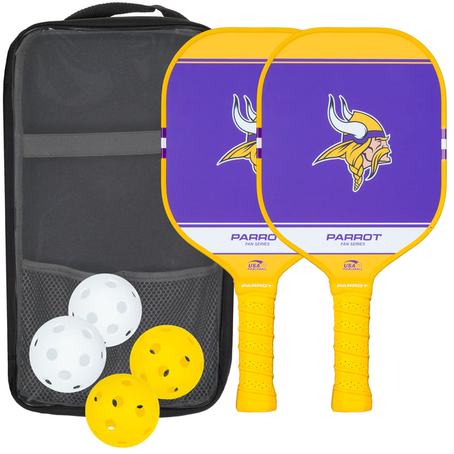 Minnesota Vikings Sport Plus Pickleball Paddle Set