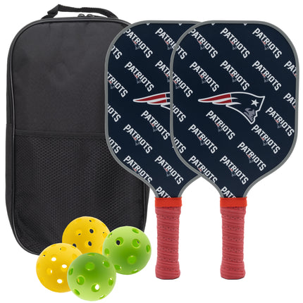 New England Patriots Pickleball Paddle Set