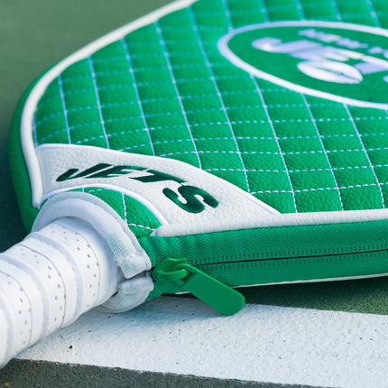 New York Jets Quilted Pickleball Paddle Cover