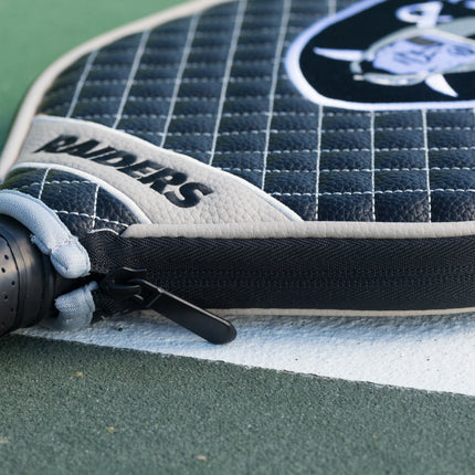 Las Vegas Raiders Quilted Pickleball Paddle Cover