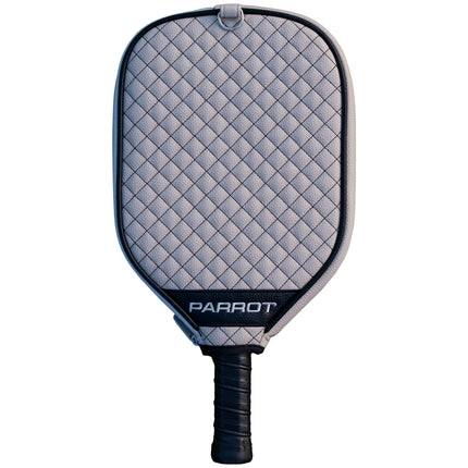Las Vegas Raiders Quilted Pickleball Paddle Cover (Silver)