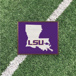 Load image into Gallery viewer, LSU Tigers Artwork | LSU Tigers Wall Art (Officially Licensed)Square
