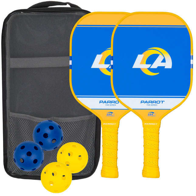 Los Angeles Rams Sport Plus Pickleball Paddle Set