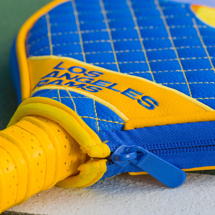 Los Angeles Rams Quilted Pickleball Paddle Cover