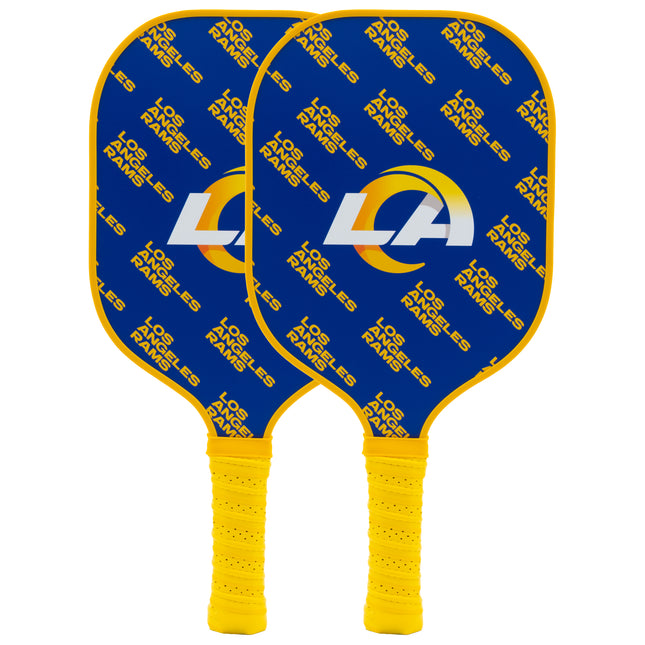 Los Angeles Rams Pickleball Paddle Set