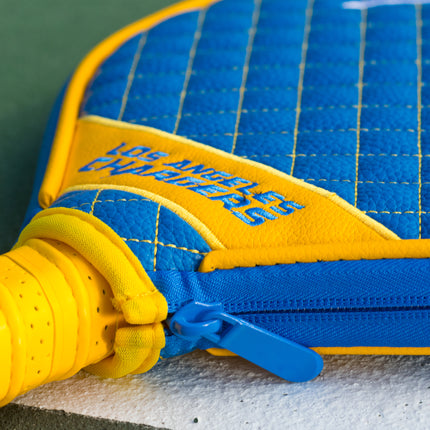 Los Angeles Chargers Quilted Pickleball Paddle Cover