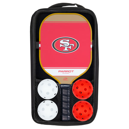 San Francisco 49ers Sport Plus Pickleball Paddle Set