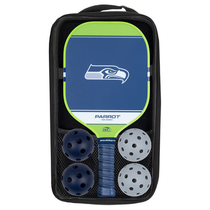 Seattle Seahawks Sport Plus Pickleball Paddle Set