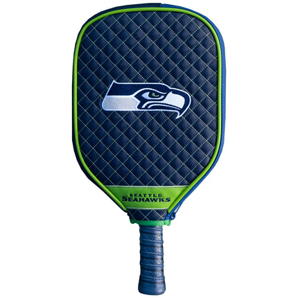 Seattle Seahawks Quilted Pickleball Paddle Cover