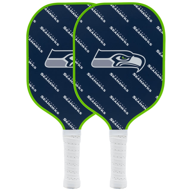 Seattle Seahawks Pickleball Paddle Set