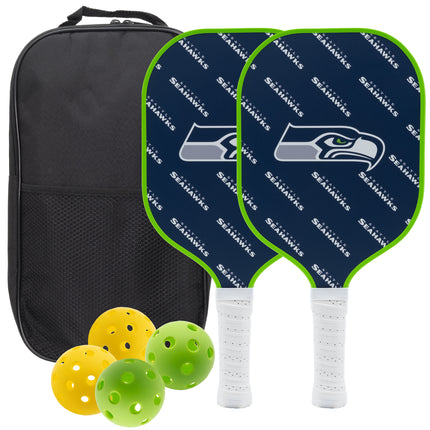 Seattle Seahawks Pickleball Paddle Set
