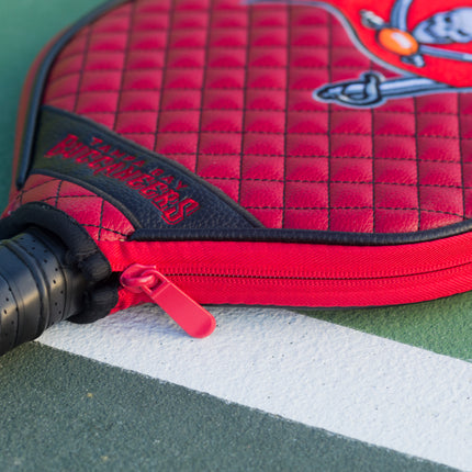 Tampa Bay Buccaneers Quilted Pickleball Paddle Cover