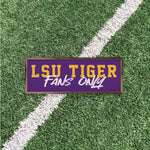 Load image into Gallery viewer, LSU Tigers Artwork | LSU Tigers Wall Art (Officially Licensed) Rectangle
