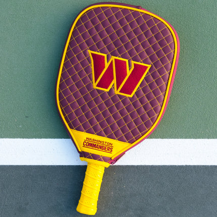 Washington Commanders Quilted Pickleball Paddle Cover