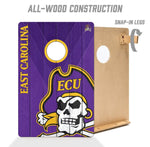 Load image into Gallery viewer, ECU Pirates Cornhole Boards 2x3 (Officially Licensed)
