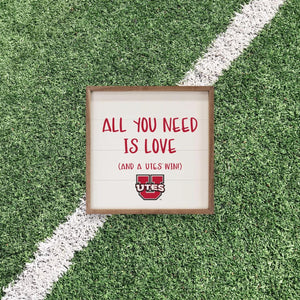 Utah Utes Artwork | Utah Utes Wall Art (Officially Licensed)Square