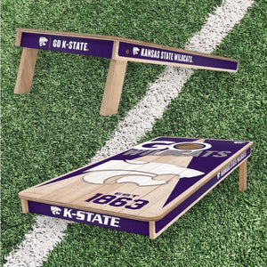 Kansas State Wildcats Cornhole Boards 2x4 (Officially Licensed)