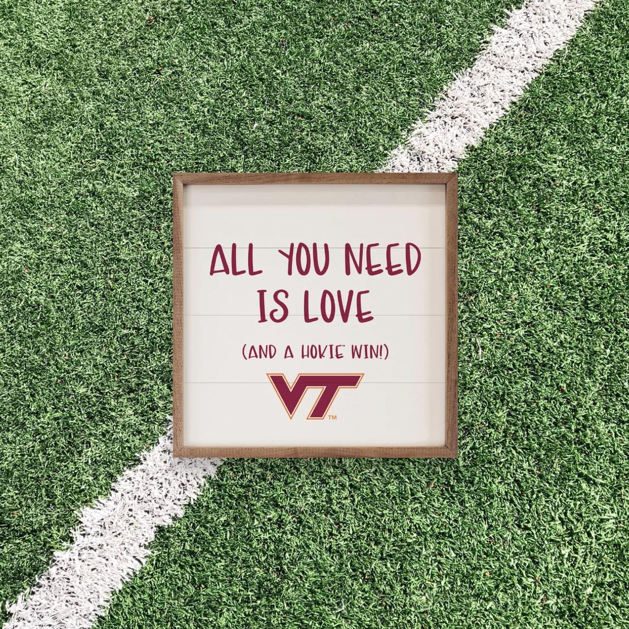 Virginia Tech Hokies Artwork | Virginia Tech Hokies Wall Art (Officially Licensed)Square