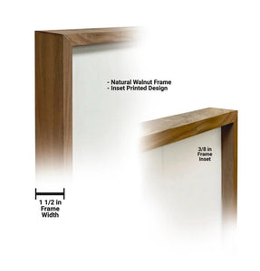 a picture of a wooden frame with measurements