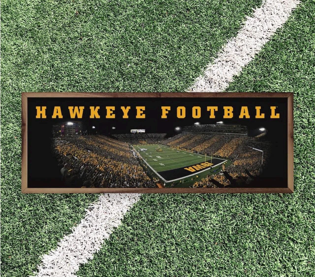 Iowa Hawkeyes Artwork | Iowa Hawkeyes Wall Art (Officially Licensed) Rectangle Rectangle