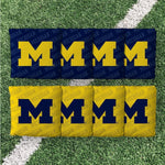 Load image into Gallery viewer, Michigan Wolverines Cornhole Boards 2x4 (Officially Licensed)
