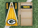 Load image into Gallery viewer, Green Bay Packers Cornhole Boards 2x4 | Officially Licensed
