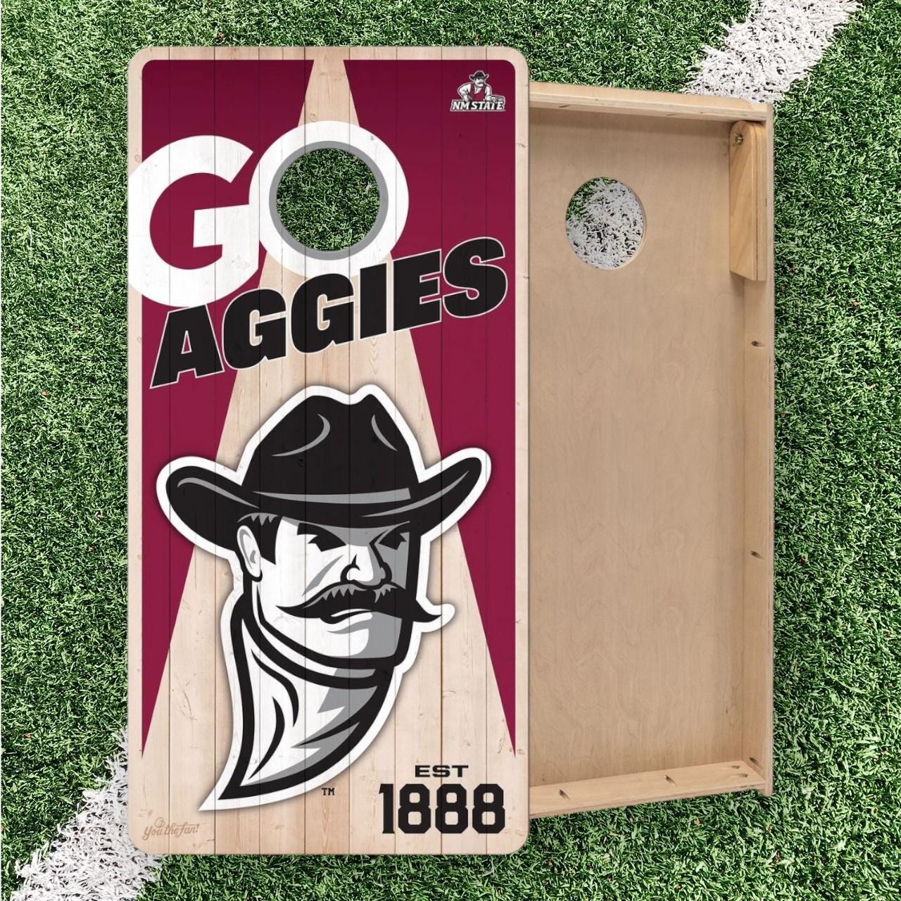 New Mexico State Aggies Cornhole Boards 2x4 (Officially Licensed)