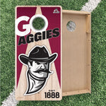 Load image into Gallery viewer, New Mexico State Aggies Cornhole Boards 2x4 (Officially Licensed)
