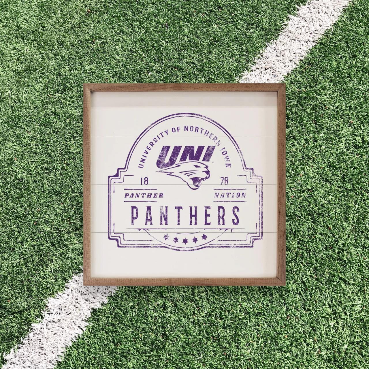 Northern Iowa Panthers Artwork | Northern Iowa Panthers Wall Art (Officially Licensed)Square