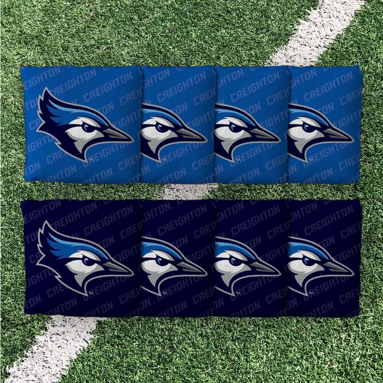 Creighton Bluejays Cornhole Boards 2x4 (Officially Licensed)