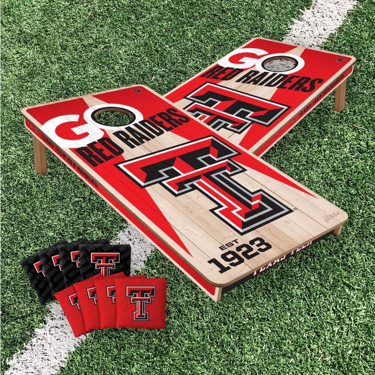 Texas Tech Red Raiders Cornhole Boards 2x4 (Officially Licensed)