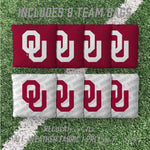 Load image into Gallery viewer, Oklahoma Sooners Cornhole Boards 2x4 (Officially Licensed)
