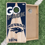 Load image into Gallery viewer, Nevada Wolfpack Cornhole Boards 2x4 (Officially Licensed)
