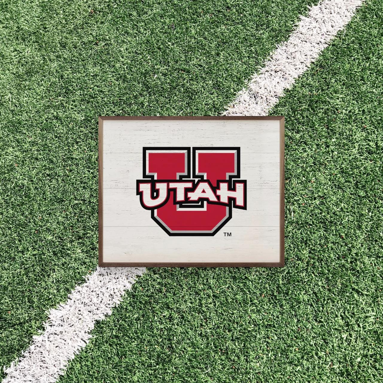 Utah Utes Artwork | Utah Utes Wall Art (Officially Licensed)Square