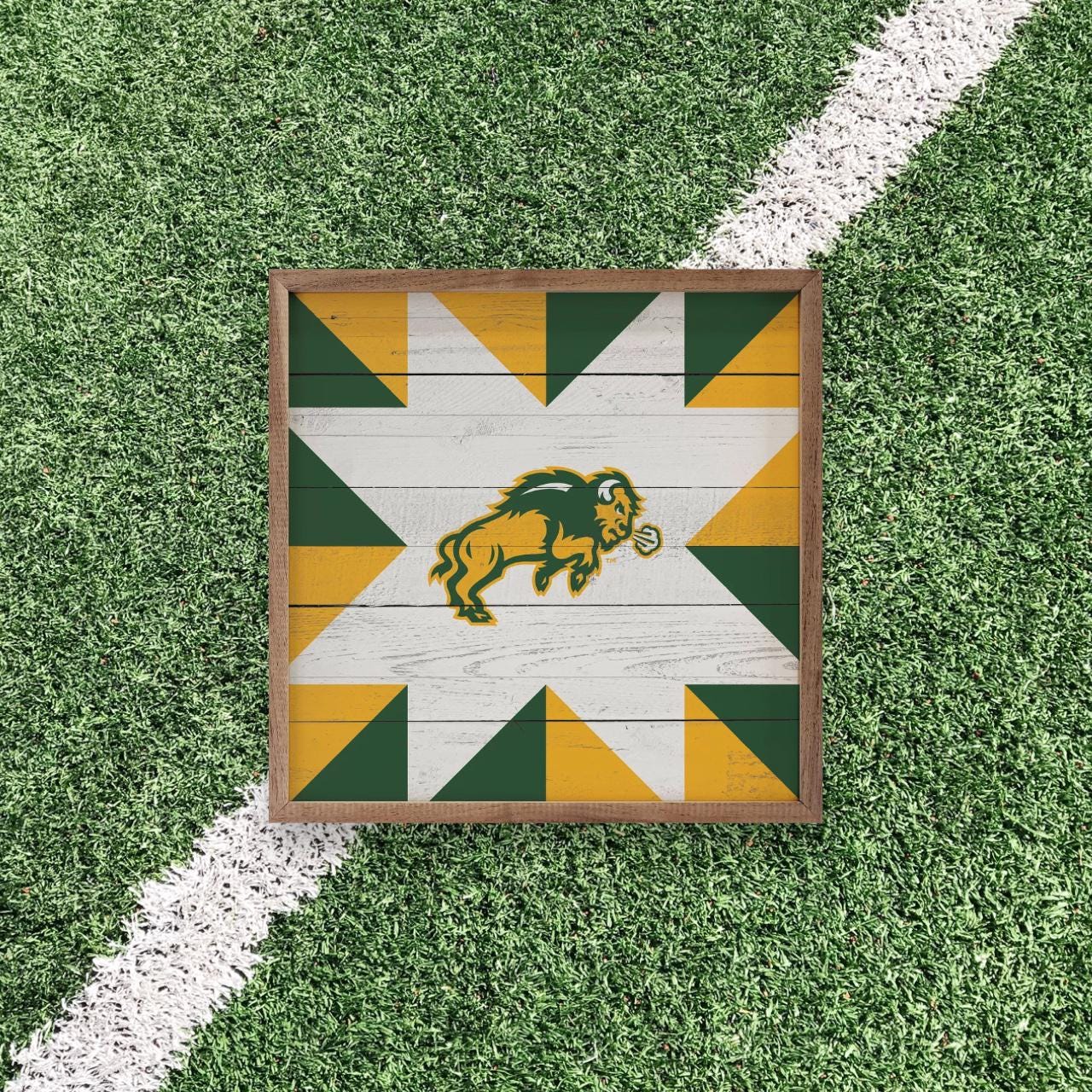 North Dakota State Bison Artwork | North Dakota State Bison Wall Art (Officially Licensed)