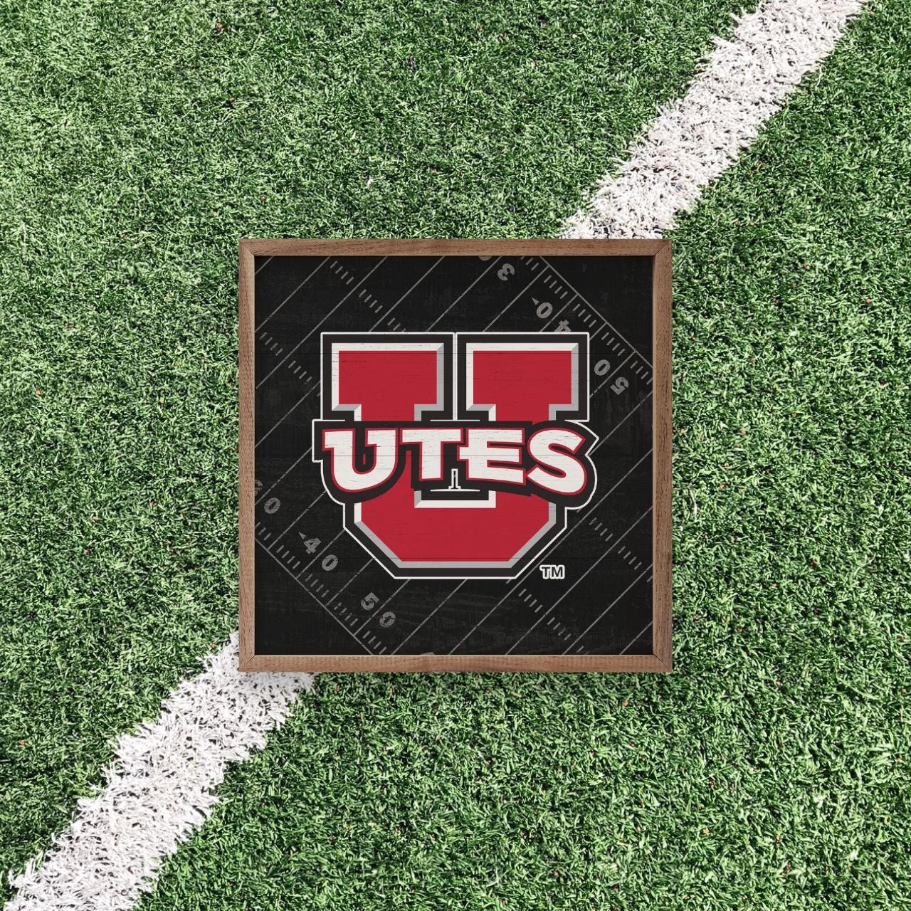 Utah Utes Artwork | Utah Utes Wall Art (Officially Licensed)Square