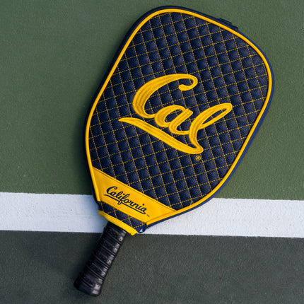 California Golden Bears Quilted Pickleball Paddle Cover