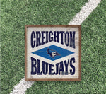 Load image into Gallery viewer, Creighton Bluejays Artwork | Creighton Bluejays Wall Art (Officially Licensed)Square
