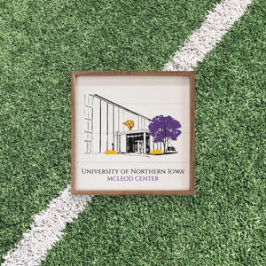 Northern Iowa Panthers Artwork | Northern Iowa Panthers Wall Art (Officially Licensed)Square