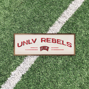 UNLV Rebels Artwork | UNLV Rebels Wall Art (Officially Licensed) Rectangle Rectangle