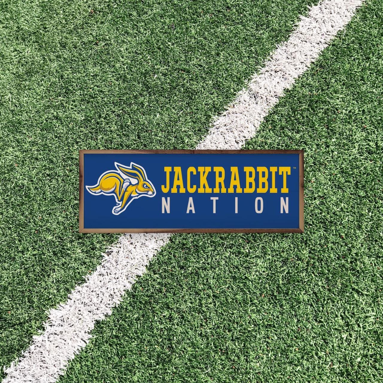 South Dakota State Jackrabbits Artwork | South Dakota State Jackrabbits Wall Art (Officially Licensed) Rectangle Rectangle