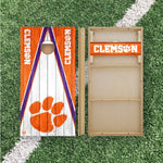 Load image into Gallery viewer, Clemson Tigers Cornhole Boards 2x4 | Officially Licensed
