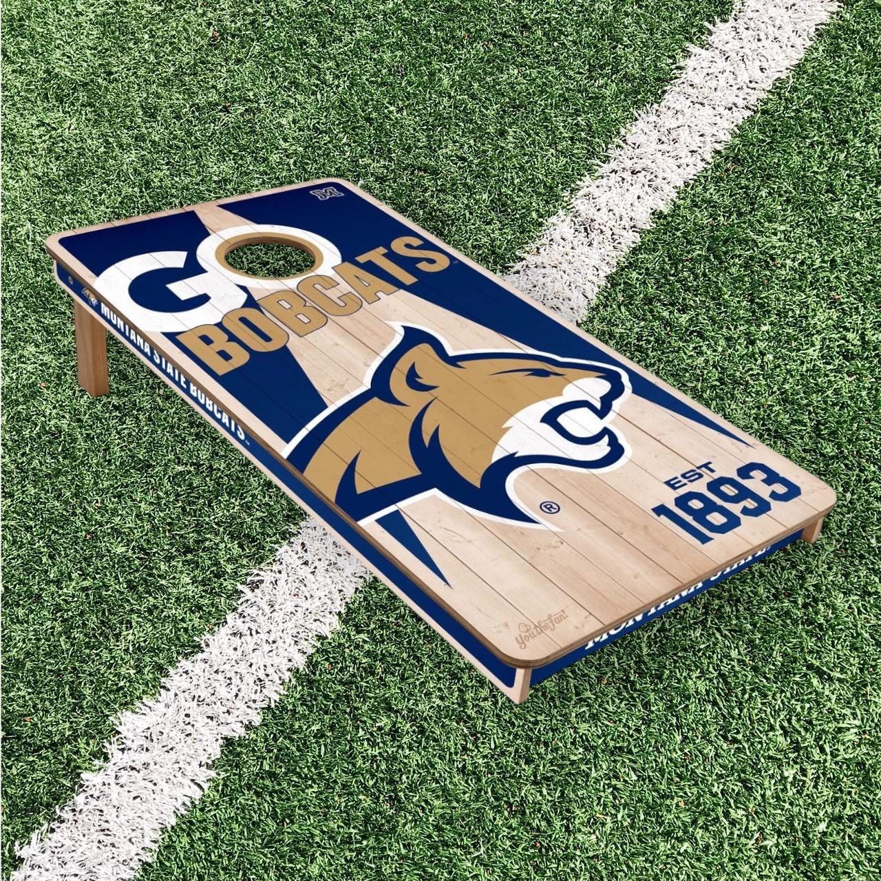 Montana State Bobcats Cornhole Boards 2x4 (Officially Licensed)