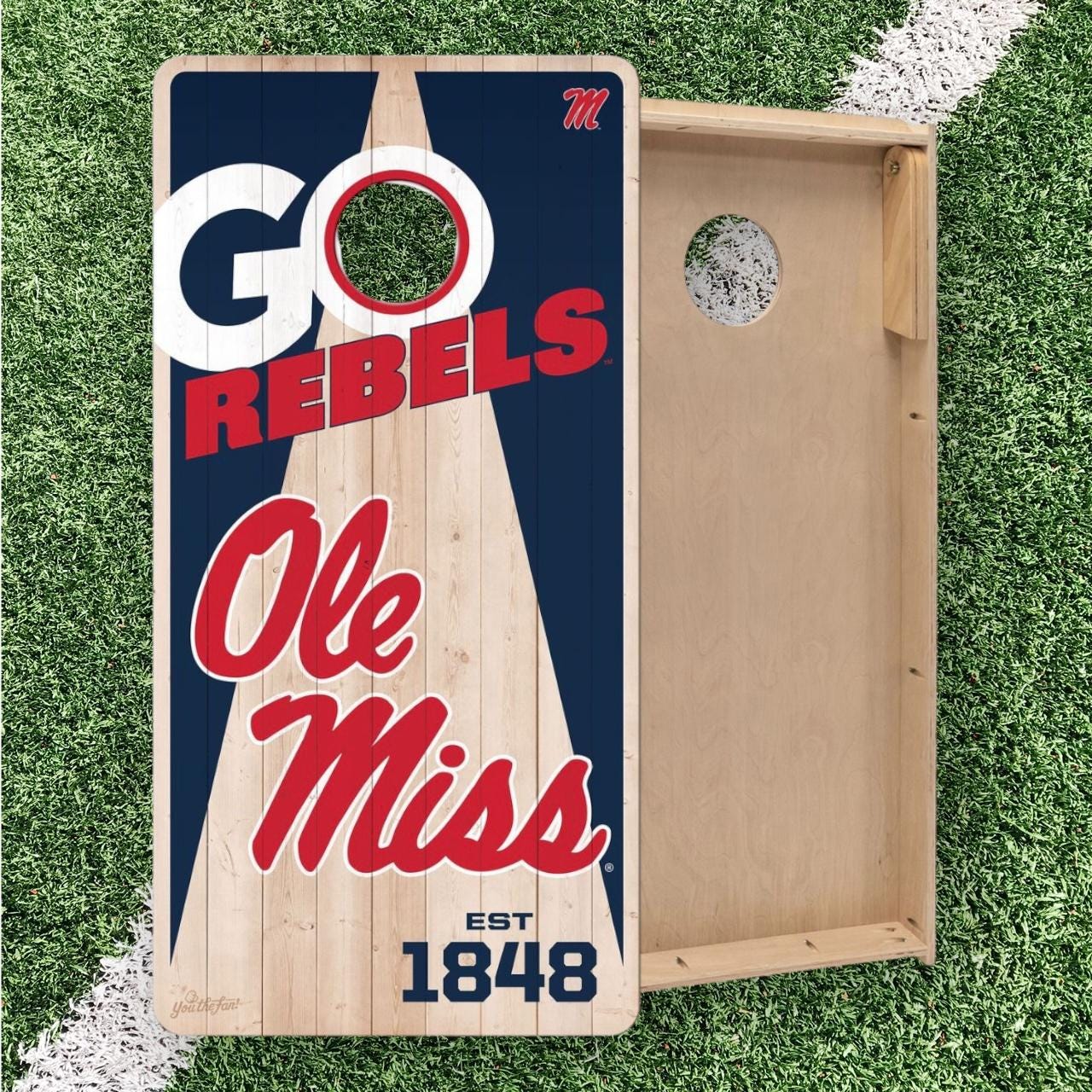 Ole Miss Rebels Cornhole Boards 2x4 (Officially Licensed)