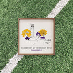 Load image into Gallery viewer, Northern Iowa Panthers Artwork | Northern Iowa Panthers Wall Art (Officially Licensed)Square
