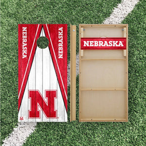 Nebraska Cornhuskers Cornhole Boards 2x4 | Officially Licensed