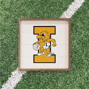 Iowa Hawkeyes Artwork | Iowa Hawkeyes Wall Art (Officially Licensed)Square