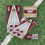 Load image into Gallery viewer, Mississippi State Bulldogs Cornhole Boards 2x4 | Officially Licensed
