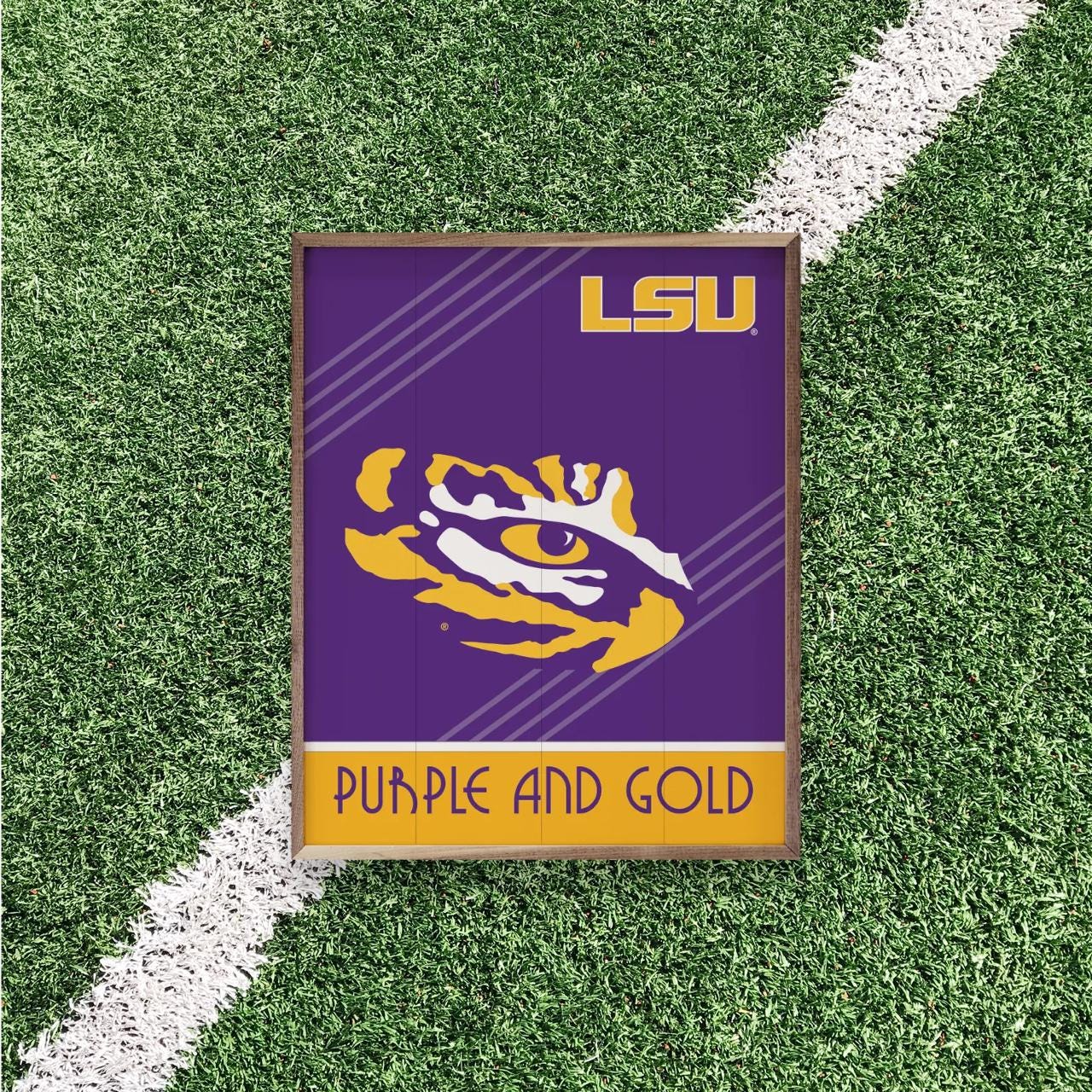 LSU Tigers Artwork | LSU Tigers Wall Art (Officially Licensed)