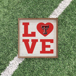 Load image into Gallery viewer, Texas Tech Red Raiders Artwork | Texas Tech Red Raiders  Wall Art (Officially Licensed) Square
